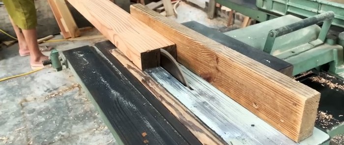 How to make a folding ladder from wood