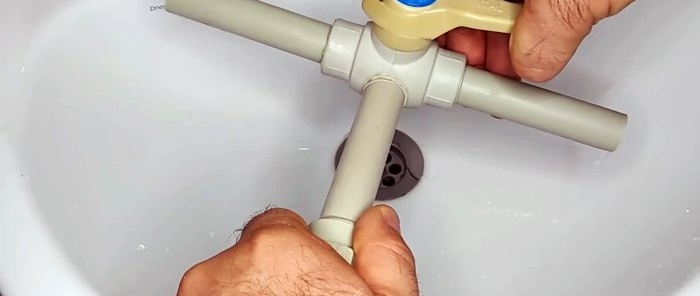 How to make a three way ball valve