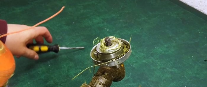 How to make a perpetual trimmer reel