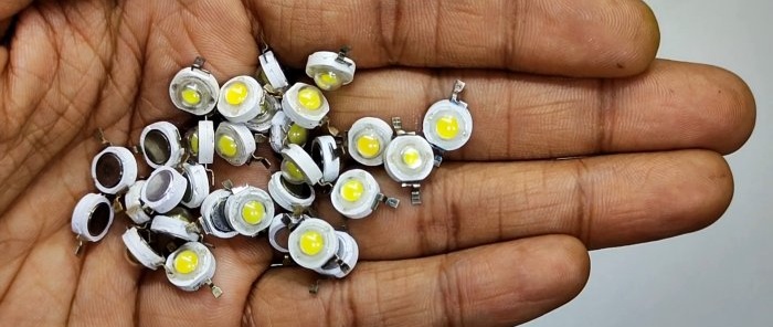 How to make a powerful 12W LED flashlight