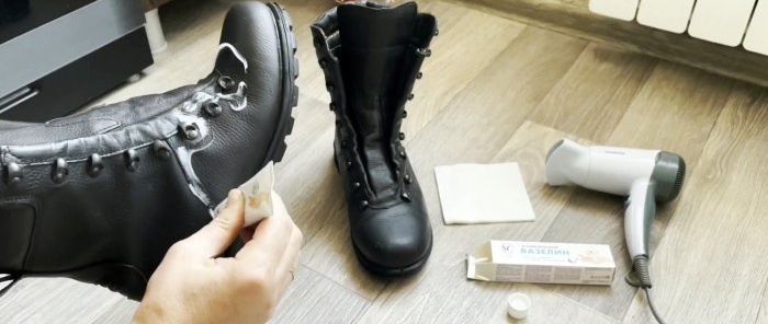 How to make shoes completely waterproof