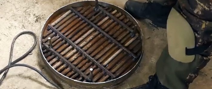 How to make a long-burning stove from scrap metal