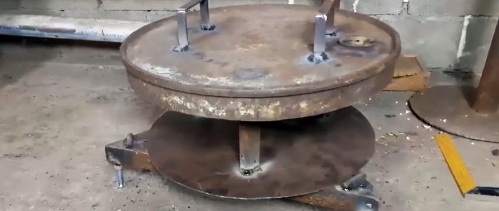 How to make a long-burning stove from scrap metal