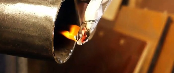 How to make a long-burning stove from scrap metal