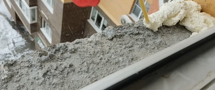 Blowing from the joints of the window sill How to eliminate and insulate