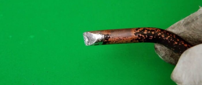 How to protect a copper soldering iron tip