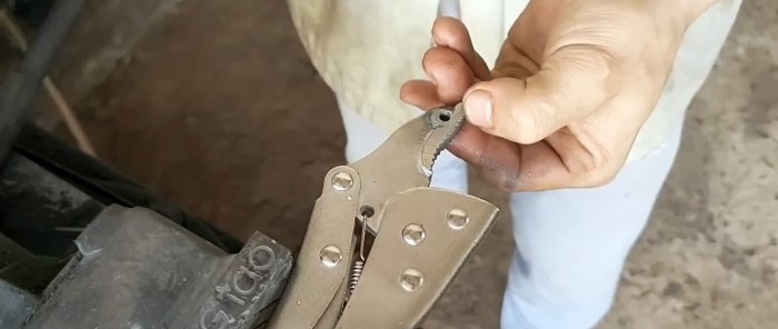 How to Make Extremely Handy Chain Pliers from Easy to Find Materials