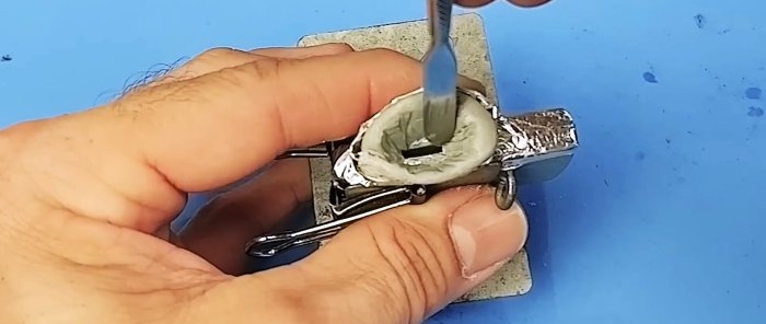 How to make a duplicate key by casting at home