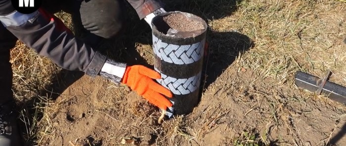 How to properly install fence posts economically and for centuries