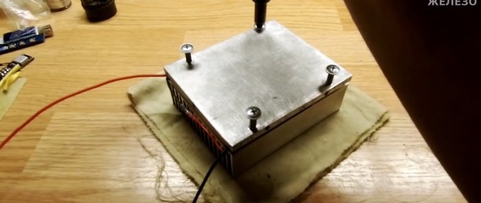 How to make a mini thermal power plant for a fire Lighting and charging gadgets far from civilization