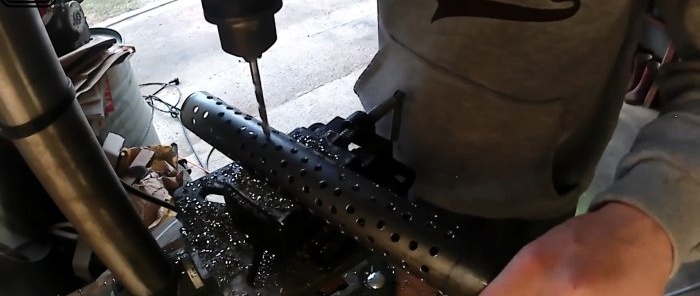 How to make a full-fledged muffler from cheap materials