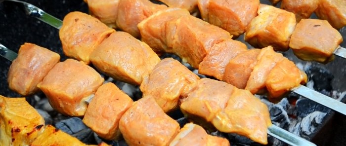 10 fatal mistakes when grilling shish kebab