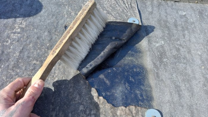 How to fix a roofing felt roofing