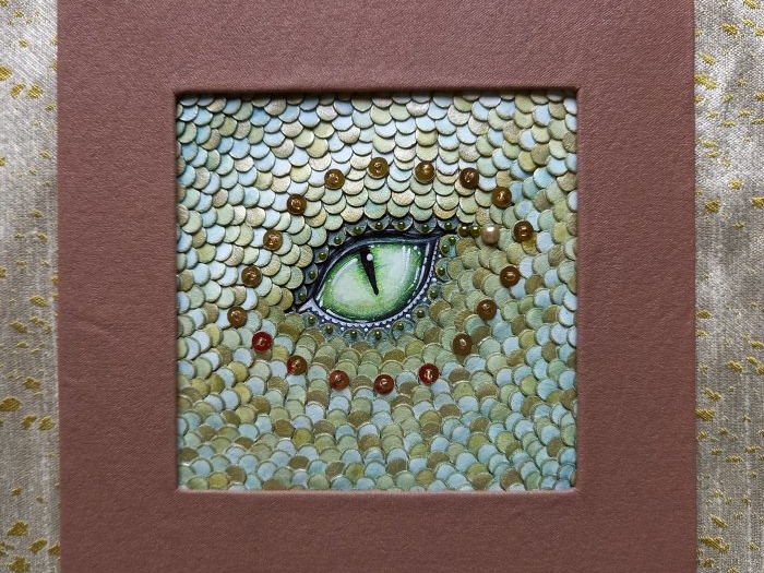 Dragon's Eye - DIY decorative panel with the symbol of 2024