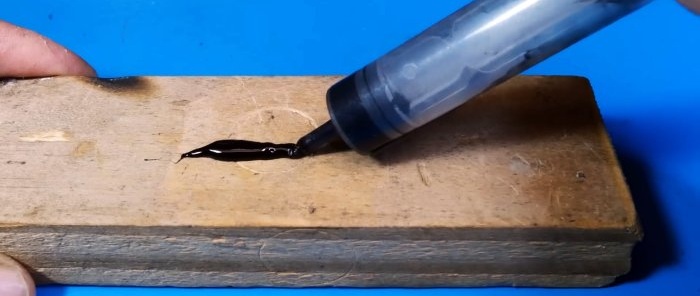 How to make liquid plastic glue for repairing plastic products