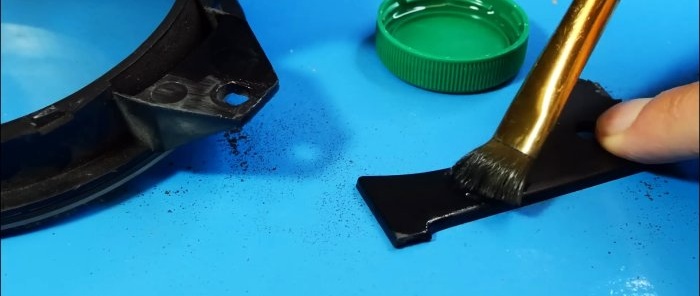 How to make liquid plastic glue for repairing plastic products