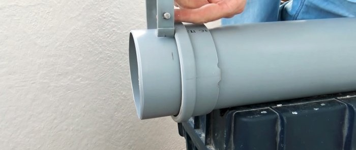 A penny device for easy cutting of PVC pipes