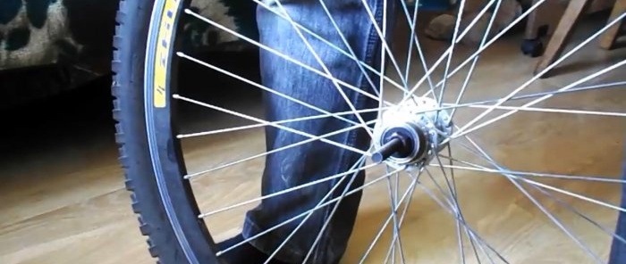 How to maintain a bicycle wheel hub with industrial bearings