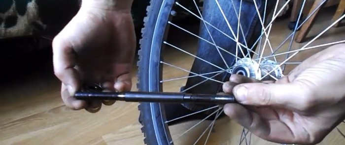 How to maintain a bicycle wheel hub with industrial bearings