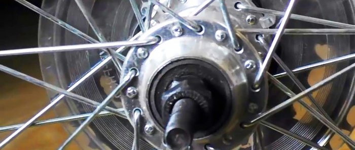 How to maintain a bicycle wheel hub with industrial bearings