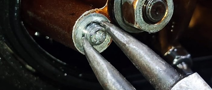 How to unscrew a broken stud without drilling or welding and restore damaged threads