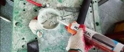 How to make a gun for quickly grouting tile joints