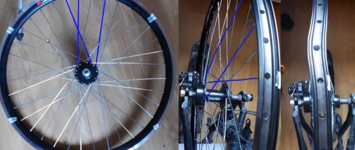 How to fix any figure eight on a bicycle wheel