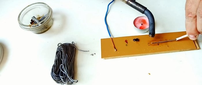 How to solder aluminum reliably without flux