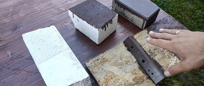 How to put leftover foam to good use